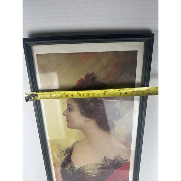 James Ross Bryson- Print Lady Dancer - BEAUTIFUL Lady Framed Art Deco - Picture 8 of 9